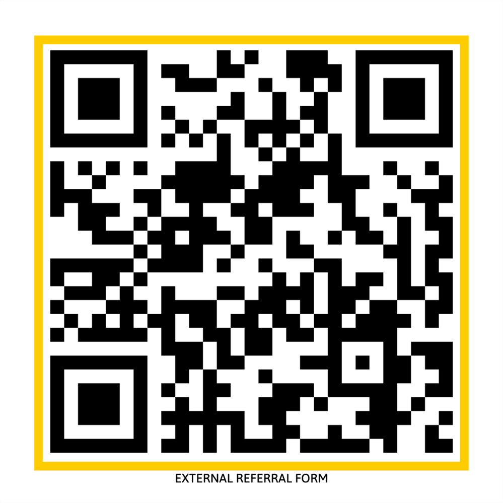 QR code for External Referral QR code for External Referral